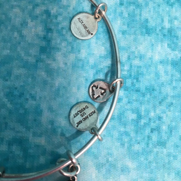 Alex and Ani Snake with Crystal Bangle - Picture 3 of 5